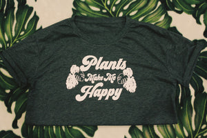 Plants Make Me Happy Unisex T-shirt